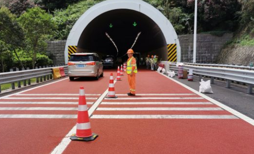 彩色陶瓷路面